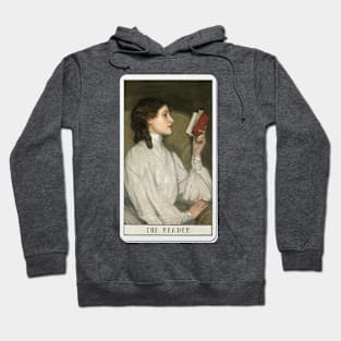 the reader tarot card Hoodie